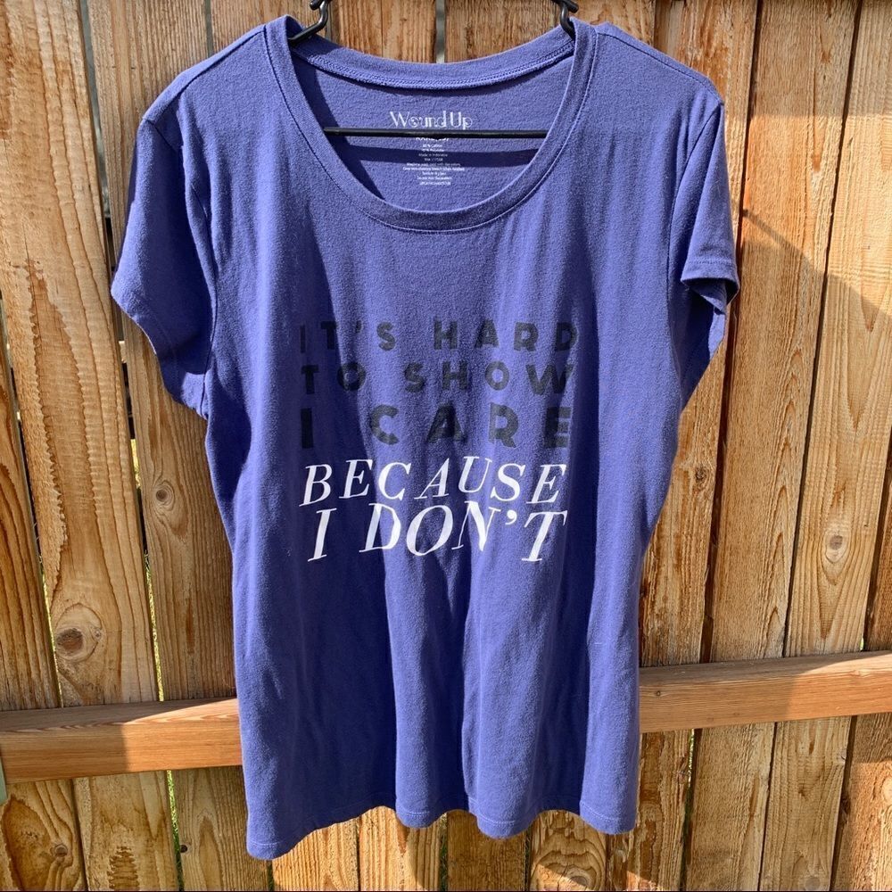 Wound Up T-shirt short sleeve size junior XXXL